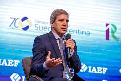 El ministro de Economía, Luis Caputo, anunció la iniciativa en el 43° Congreso Anual del Instituto Argentino de Ejecutivos de Finanzas (IAEF)