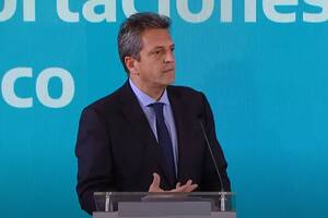 El ministro de Economía, Sergio Massa, anunció el dólar tecno