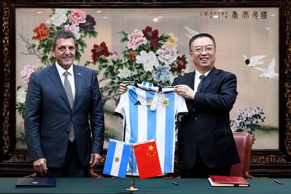 El ministro de Economía, Sergio Massa, mantuvo en Beijing una serie de reuniones con funcionarios del ala económica del gobierno chino