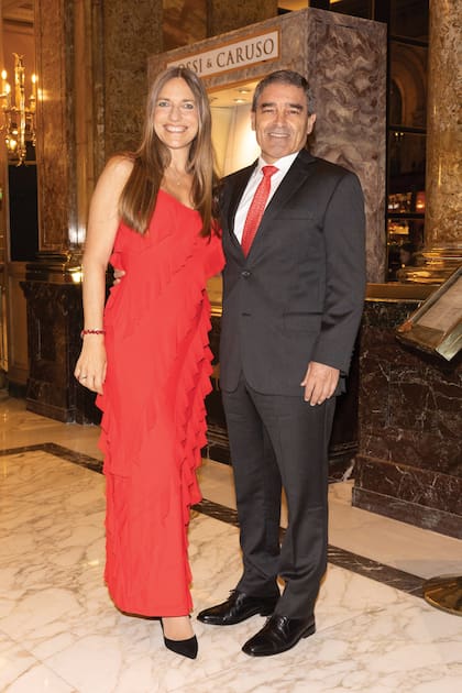 El ministro de Salud de la Ciudad de Buenos Aires, Fernán Quirós, con su mujer, la médica epidemióloga Silvana Figar