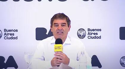 El ministro de Salud porteño, Fernán Quirós