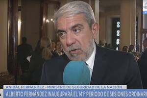 Aníbal Fernández: “La Argentina tiene tasas casi europeas de homicidio doloso”