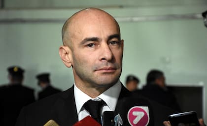 El ministro de Seguridad de Chubut, Federico Massoni 