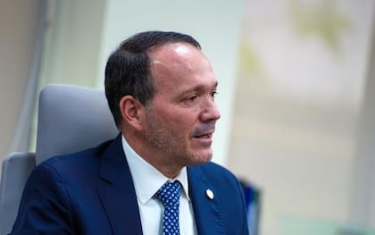 El ministro de Seguridad de El Salvador, Gustavo Villatoro