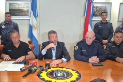 El ministro de Seguridad y Justicia de Entre Ríos, Néstor Roncaglia