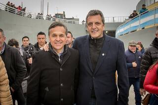 Massa y Giuliano, las caras de una impúdica campaña que fracasó en un día y que contó con el apoyo de Batakis