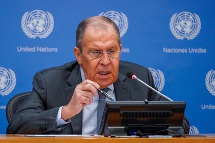 El ministro del Exterior de Rusia, Sergey Lavrov