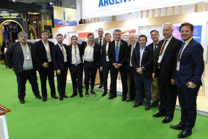 El ministro Etchevehere y empresarios argentinos en la China International Import Expo (CIIE) en Shanghái