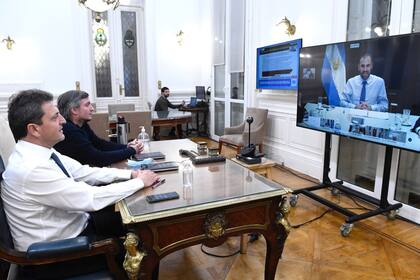 El ministro Guzmán dialogó hoy con diputados del Frente de Todos