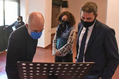 Larreta y Lammens, en el Museo de la Ciudad