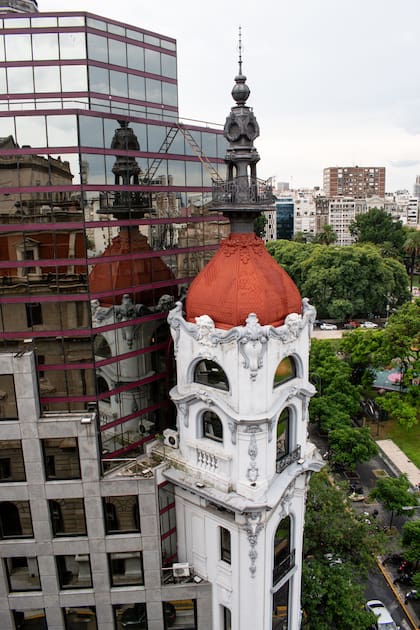 El Mirador Massue, tomado desde la terraza del Palacio de Justicia