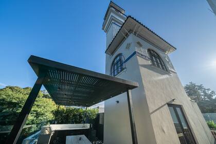 El mirador tiene decoraciones con detalles venecianos y florentinos