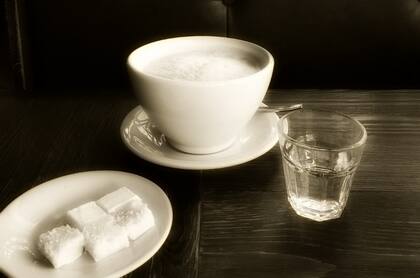 El mismo café en el mismo lugar del primer encuentro