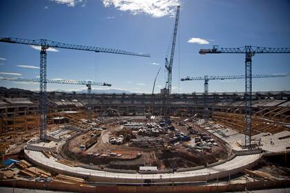 El mítico estadio Maracaná está en pleno proceso de renovación para el Mundial de 2014 y los Juegos de 2016
