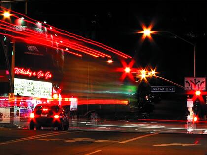 El mítico Whisky a-go-go, en Sunset Boulevard