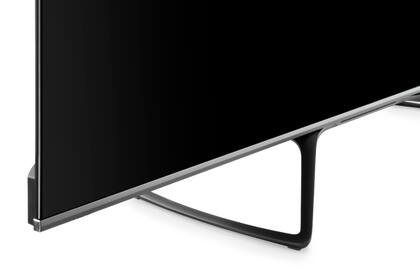 El modelo Black Series de 75 pulgadas de Noblex es Bezelless Design, un aspecto que le permite contar con marcos más pequeños para darle más lugar a la pantalla