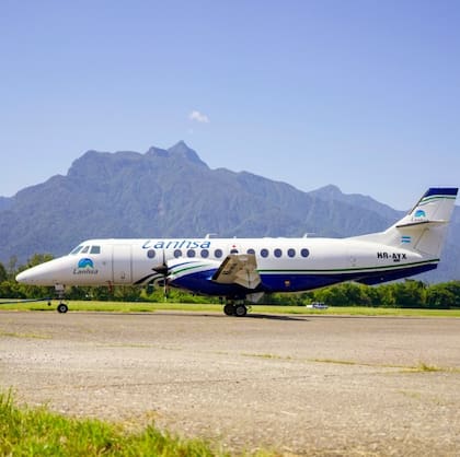 El modelo de avión involucrado en el accidente de Roatán.