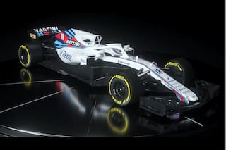 Williams presentó su modelo FW41 para recuperar el tiempo perdido
