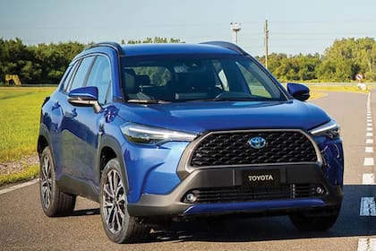 El modelo híbrido más vendido en la Argentina es el Toyota Corolla Cross