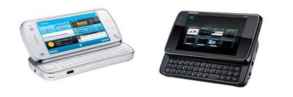 El modelo N97, con Symbian como sistema operativo, y el nuevo dispositivo N900, con la nueva plataforma Maemo