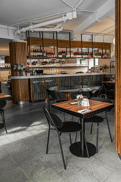 El moderno interior de Centro.