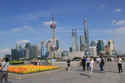 El moderno perfil de Shanghai