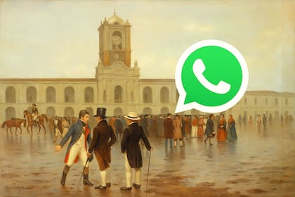 El "modo 25 de Mayo" para WhatsApp