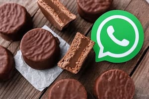 El "modo alfajor" para WhatsApp
