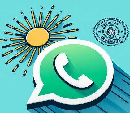 El "modo Argentina" de WhatsApp se puede activar con imágenes propias a través de un tipo de programa llamado launcher