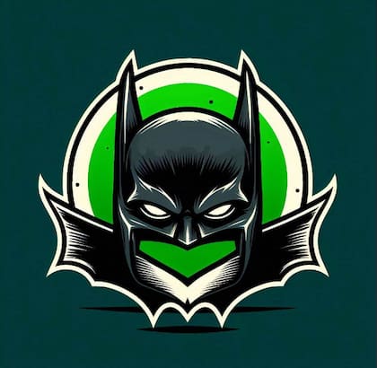 El "modo Batman" de Whatsapp permite modificar el logo de la aplicación de Meta por una imagen alusiva al Hombre Murciélago