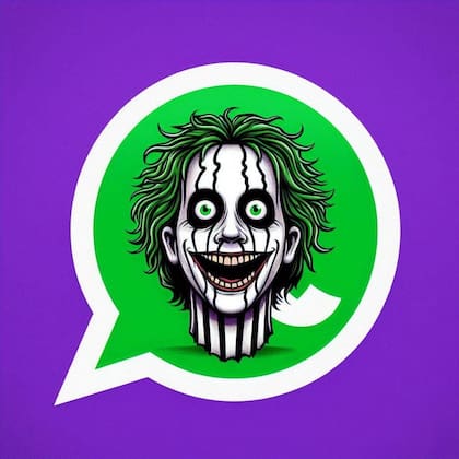 El "modo Beetlejuice" es un cambio estético que solo afecta al logo de WhatsApp a través de un tipo de programa llamado launcher