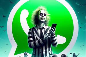 El "modo Beetlejuice" permite modificar el logo de WhatsApp por una imagen alusiva a esta historia