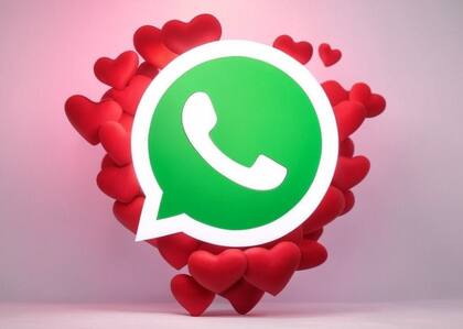 El "modo Día de los Enamorados" es un cambio estético que modifica el logo de WhatsApp
