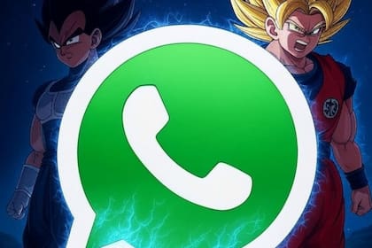 El "modo Dragon Ball Z" de WhatsApp