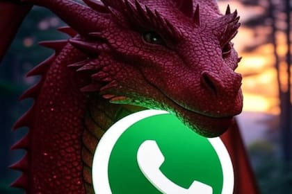 El "modo dragón de WhatsApp