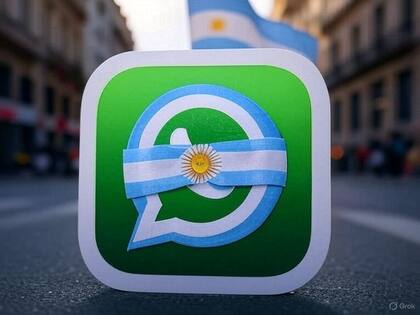 El "modo escarapela" de WhatsApp se puede generar con inteligencia artificial