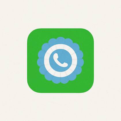 El "modo escarapela" es un cambio estético en el logo de WhatsApp