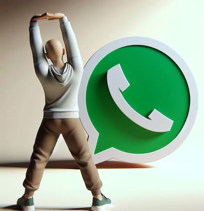 El "modo fitness" de WhatsApp se puede generar con imágenes propias y un tipo de programa llamado launcher