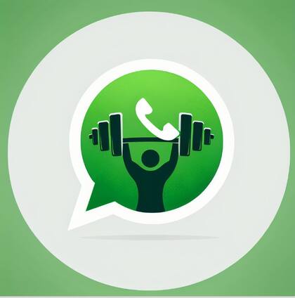 El "modo fitness" es un cambio estético que modifica el logo de WhatsApp