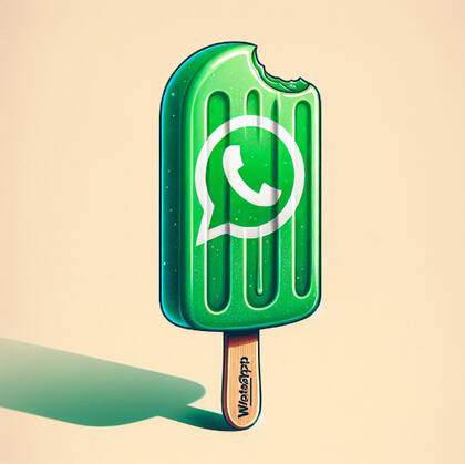 El "modo helado" de WhatsApp es un cambio estético que modifica el logo de la aplicación