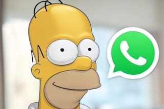 Cómo activar el “modo Homero Simpson” en WhatsApp