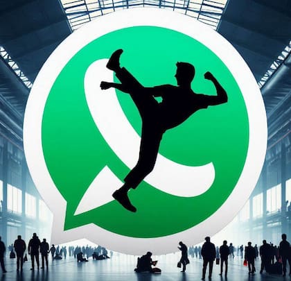 El "modo Karate Kid" es un cambio estético que solo modifica el logo de Whatsapp a través de un tipo de aplicación llamado launcher