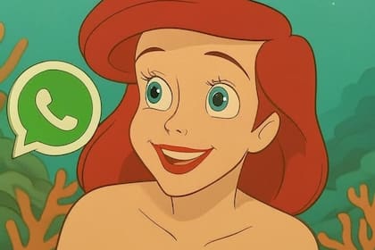 El "modo La Sirenita" de WhatsApp