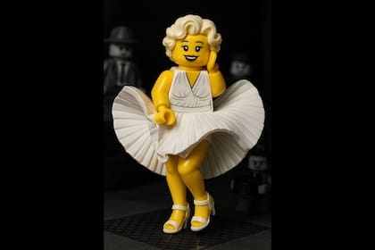 El "modo Lego" de Marylin Monroe