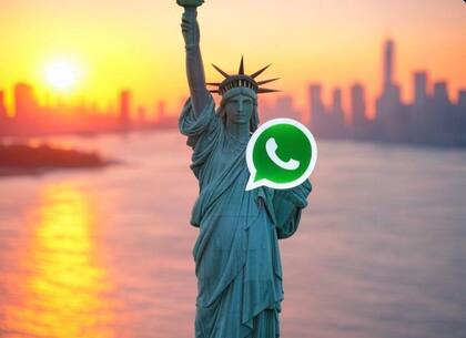 El "modo libertad" de WhatsApp permite cambiar el logo del servicio de mensajería por una imagen alusiva a este concepto