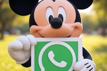 El "modo Mickey Mouse" de WhatsApp