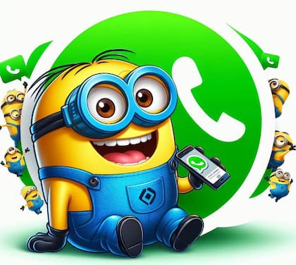 El "modo Minion" de WhatsApp no es una versión original de la aplicación de Meta, sino un cambio estético en el logo de la misma hecho con Nova Launcher