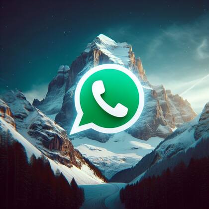 El "modo montaña" de WhatsApp puede estar inspirado en la Patagonia argentina