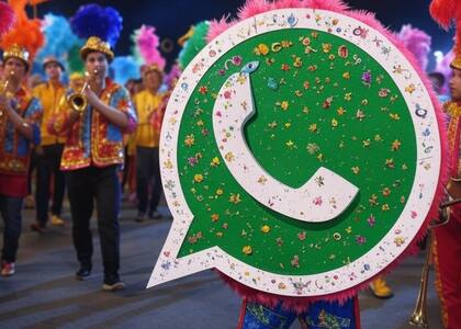 El "modo murga" de WhatsApp es una modificación estética que cambia el logo de la aplicación