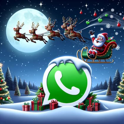 El "modo Nochebuena" de WhatsApp se puede activar en pocos pasos